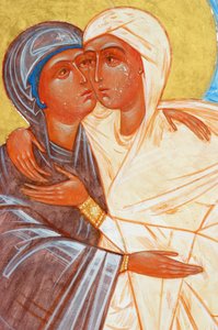 La Visitación en el monasterio ortodoxo de Ain Kerem, Ain-Karim, Israel de Unbekannt