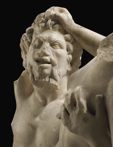 Pan y Hermafrodita, c. siglo I d.C. de Unbekannt