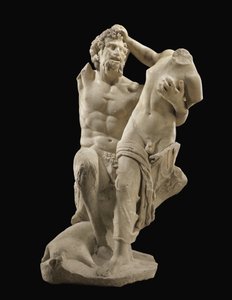 Pan y Hermafrodita, c. siglo I d.C.