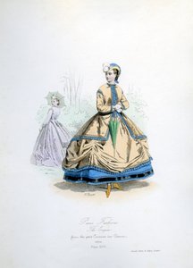 La moda de París en la época del Segundo Imperio de Unbekannter Künstler