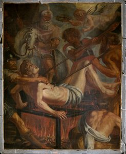 Iglesia parroquial (Iglesia Parroquial de San Laurentius). Pintar.