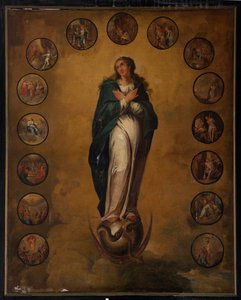 Iglesia parroquial (Iglesia Parroquial de Santa Walburga). Pintar.