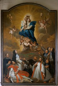 Iglesia parroquial. Interior. Pintura.