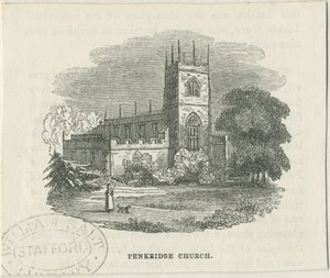 Iglesia de Penkridge, s.f. [?siglo XIX] de Unbekannt