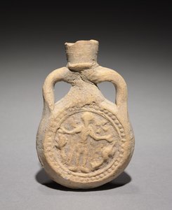 Frasco de peregrino con San Menas, 500-700 de Unbekannt