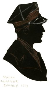Oficial polaco, Edimburgo, Segunda Guerra Mundial de Unbekannt