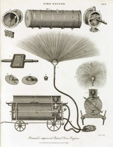 Bomba de incendios, invención de J de Unbekannt
