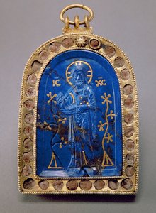 Icono portátil, probablemente medieval de Unbekannt