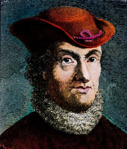 Retrato de Baruch Spinoza, filósofo holandés (grabado) de Unbekannter Künstler