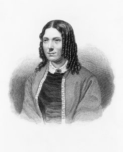 Retrato de Harriet Beecher Stowe (1811-1896) (grabado) de Benjamin Baud