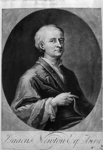 Retrato de Isaac Newton (1642-1727)