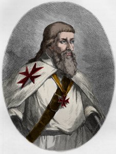 Retrato de Jacques de Molay