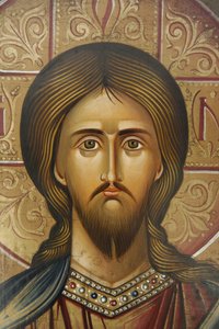 Retrato de Jesús, Jerusalén, Israel de Unbekannt