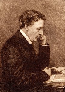 Retrato de Lewis Carroll de Unbekannter Künstler