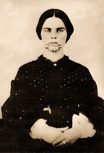 Retrato de Olive Oatman, c.1857
