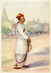 Retrato de un brahmán