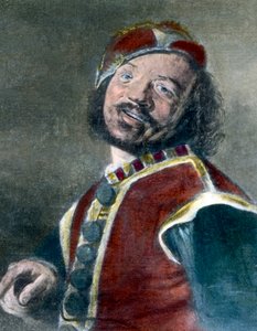 Retrato de un malabarista de Unbekannter Künstler