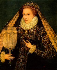 Retrato de la reina Isabel I de Inglaterra (grabado)