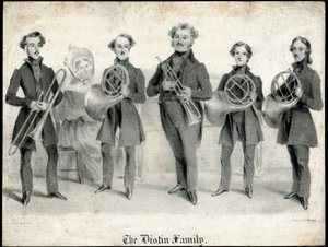 Retrato de la Familia Distin de Unbekannt