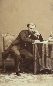 Retrato del célebre compositor francés Charles Gounod