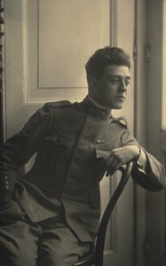 Retrato del abogado Domenico Fiore en uniforme militar de Unbekannt