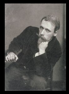 Fotografía de retrato de Walter Crane (1845-1915) por Frederick Hollyer (1837-1933) 1886 de Unbekannt