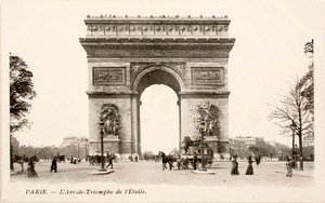 Tarjeta postal/Arco de Triunfo de l