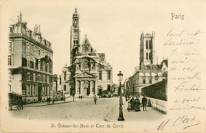 San Esteban del Monte, Torre de Clovis, París, Sena, Isla de Francia, Francia de William M. Timlin