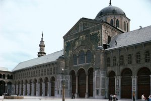 Sala de oración, vista exterior, construida entre 705-715 de Unbekannt