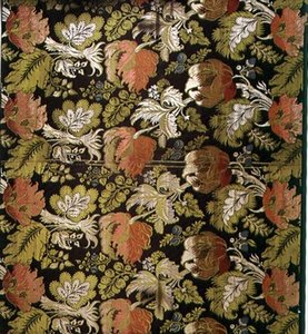 Cubrecama de algodón impreso de la costa de Coromandel, c.1800
