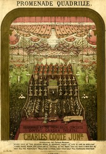 Portada de la partitura Promenade Quadrille