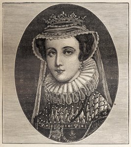 Queen Mary Stewart (grabado) de Unbekannter Künstler