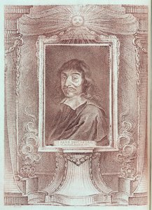 René Descartes, filósofo y matemático francés, c. 1630 de Unbekannt