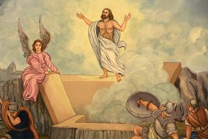 Resurrección de Cristo, Eglise Saint-André, Domancy (foto)