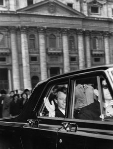 Robert Kennedy. Roma. 1966