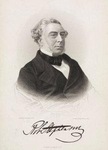Robert Stephenson, ingeniero mecánico y civil inglés, c. 1850s