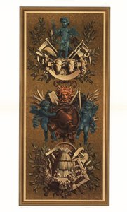 Paneles murales rococó en el Louvre, París de Unbekannter Künstler