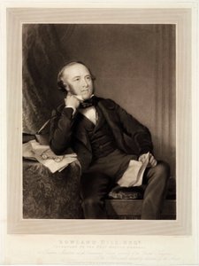Rowland Hill, creador del penny post de Unbekannt