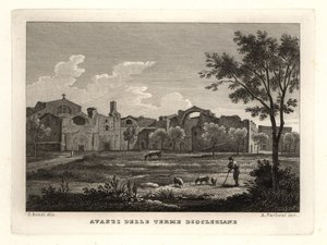 Ruinas de las Termas de Diocleciano, Roma