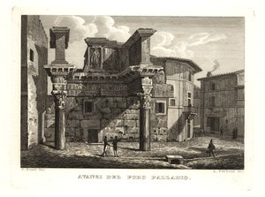Ruinas del Foro Palladium, Avanzi del Foro Palladio, Roma de Unbekannt