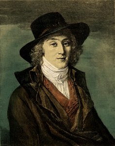 Saint-Just - retrato de Unbekannter Künstler