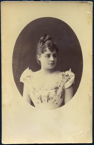 San Petersburgo: Retrato de estudio de una joven, Mademoiselle Derigny de Unbekannter Künstler