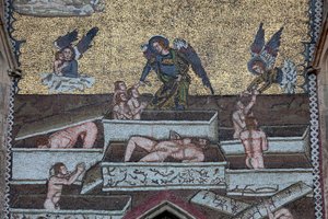 Catedral de San Vito: Mosaicos del Juicio Final, Praga, República Checa de Unbekannt