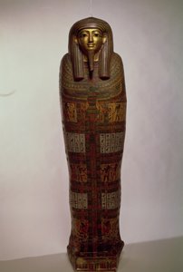 Sarcófago de Nehemes Mentou, sacerdote de Amón, egipcio