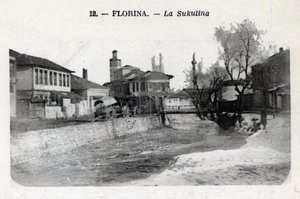 Serbia, Florina (actual Grecia): vista de la Sukulina de William M. Timlin