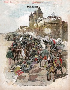 Asedio de París. Asedio de París. de Unbekannter Künstler