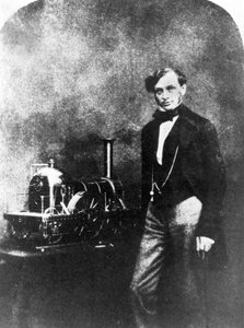 Sir Daniel Gooch, pionero e inventor ferroviario inglés de Unbekannt