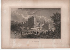 Castillo de St. Germain, cerca de París de Unbekannter Künstler