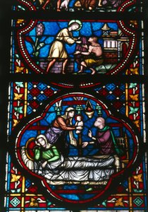 Vidrieras de la Catedral Notre Dame de Tournai, Bélgica (vidrieras) de Unbekannter Künstler