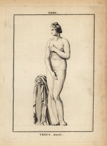 Estatua de Venus Dorada, diosa romana del amor, la belleza, el sexo y la fertilidad de Unbekannt